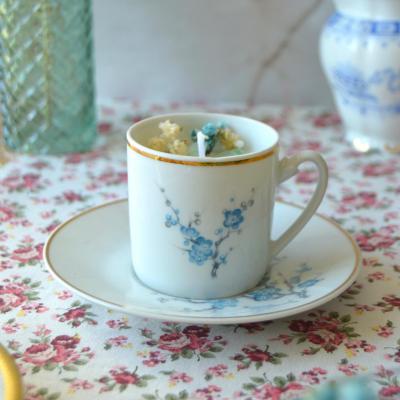 Bougie Eloïse Tasse bleue